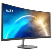 Zaslon MSI PRO MP341CQ 34.18/UWQHD/100Hz/1ms MPRT/Ukrivljen/črn