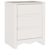 Kava Stol Drammen Bijelo 45 x 35 x 56 cm Cvrsto borovo drvo
