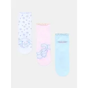 Sinsay - Komplet od 3 para carapa Cinnamoroll - šareno