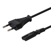 SAVIO SAVIO CL-100 kabel za napajanje, Crna, 1.8 m, IEC E / IEC C7