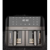 AIWA Cvrtnik na vruci zrak s dvostrukom košarom FUTAGO - AFR-9000, 9l (2x4.5l)
