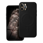 Puzdro Silicone Magsafe iPhone 11 Pro - cierne