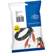 ZED electronic Činč kabl 5 met., 2 x RCA – AK/5