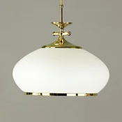 ORION Empira viseca svijetlo zlatna 32 cm - Dnevni boravak/blagovaonica - Anticki - Pozlacena 24 karata, opal bijela - Metal