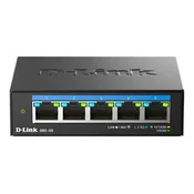 D-Link DMS-105/E 5-portno večgigabitno stikalo brez upravljanja
