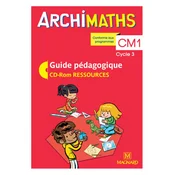 Archimaths CM1 (2018) - Banque de ressources sur CD-Rom avec guide pédagogique papier