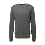 KnowledgeCotton Apparel Pulover VAGN, siva