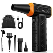 K&F CONCEPT Brushless Compressed Air Duster, 3 Gear Adjustable, Super Wind Power