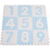 Mekana slagalica za pod Sun Ta - Brojevi, 9 dijelova, plavi