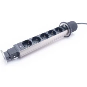 TOO PPS-311-5BR 5 podloška skriven mrežni razdelnik crno-četkana