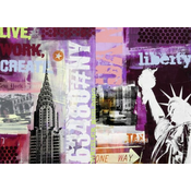 Ravensburger - Puzzle Style Collage New York City - 1 000 kosov