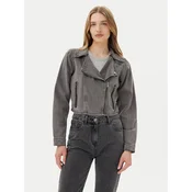 Vila Jeans jakna Kiki 14104772 Siva Regular Fit