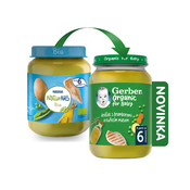 GERBER Organic dječja hrana grašak s krumpirom i piletinom 190 g