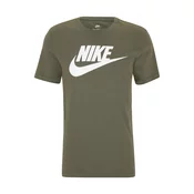 Nike Muška majica Nsw Tee Icon Futura AR5004, Maslinasta