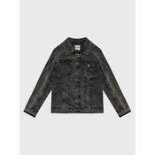 Cotton On Kids Jeans jakna 7343315 Črna Regular Fit