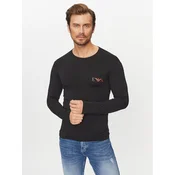 Emporio Armani Majica krvavo rdeča / črna