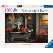 Ravensburger Sestavljanka Krava v kopalni kadi 1000 kosov