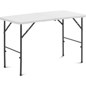 Zložljiva miza - 0 x 0 x 0 cm -75 kg - notranja/zunanja - bela