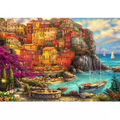 Grafika Puzzle Beautiful day in Cinque Terre 1000 kosov