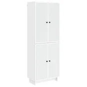 vidaXL Set omar 2 pcs Bela 66 x 34,5 x 90 cm Inženirski les