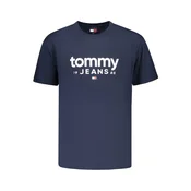 Tommy Jeans Majica Logo Graphic Slim mornarska/rdeča/bela