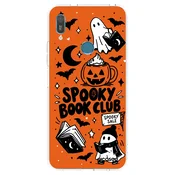 Silikonski prozorni ovitek za Huawei Y6 2019 - Spooky book club