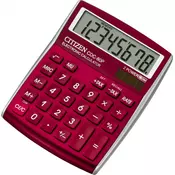Stoni kalkulator Citizen CDC-80, 8 cifara crveni