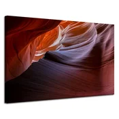 shumee Platno s tiskom Narava Antelope Canyon 120X80 cm