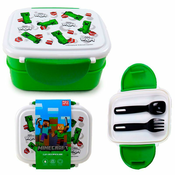 shumee PKLBOX103 Škatla za malico 1p Minecraft Creeper