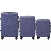 Wings set od tri kofera od polipropilena plavi