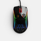 Miš GLORIOUS PC Gaming Race Model D- Gaming Mouse, RGB, optički, 12000dpi, glossy crni, USB