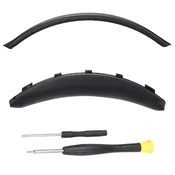 INF Blazina za trak za Sony WH-CH720N, proteinsko usnje in spominska pena Black, (5000445743)