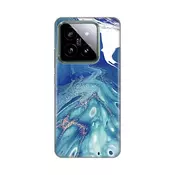 Torbica Silikonska Print za Xiaomi 14 Blue Marble