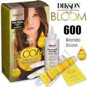 Dikson bloom coloring cream with keratin 600 dark blond