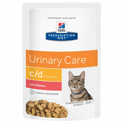 Hill´s Prescription Diet Feline c/d Multicare s lososom - 12 x 85 g