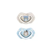 Canpol babies Bonjour Paris B 6-18 m pacifier Blue 2 pcs