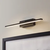 MCJ LED stenska svetilka Miroir 40 cm črna 4000K - Kopalnica - Sodobni - črna, matirana bela - Kovina