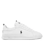Polo Ralph Lauren Nizke superge  črna / bela