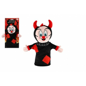 Teddies Plišasta ročna lutka hudič/devil 30cm na kartici 0m+