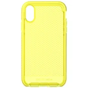 TECH21 Evo Check case for iPhone XR neon žuto