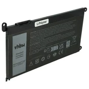 Baterija za Dell Inspiron 5378/Latitude 3490, WDX0R, 3650 mAh
