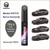 Tesla svinčnik za popravilo prask | Teslar – Barva vozila: PMNG – Polnočno srebrna (Midnight Silver)