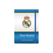 FC Real Madrid bilježnica, tvrda s elasticnom trakom A6/1R