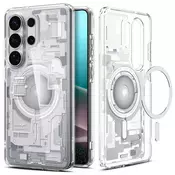 Spigen Ultra Hybrid MagSafe, zero one white - Samsung Galaxy S2026 Ultra