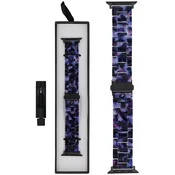 Nova zapestnica Resin Link Dark Orchard za Apple Watch 38/40/41 mm črne in barvne barve