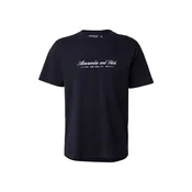 Abercrombie & Fitch Majica črna/bela