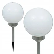 Jumi Sončna svetilka KULA 20cm vrtna 4 LED senzor zunanja drive-in IP44