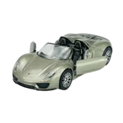 shumee WELLY PORSCHE 918 SPYDER KONCEPT SREBRNA 1:34 43642