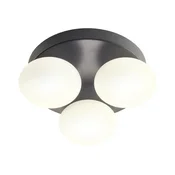 Redo 01-4308 - LED kupatilsko plafonsko svetlo OVUM 3xLED/5W/230V IP44 crno