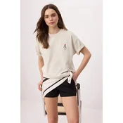 Trendyol Milla Ženska majica TWOSS26TS00165, Bež